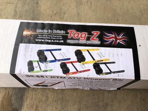 Ktm wheelie bar - bar, roller